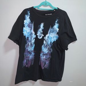 True religion mens short sleeve shirt